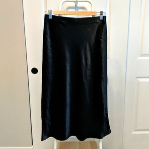 Vince satin skirt